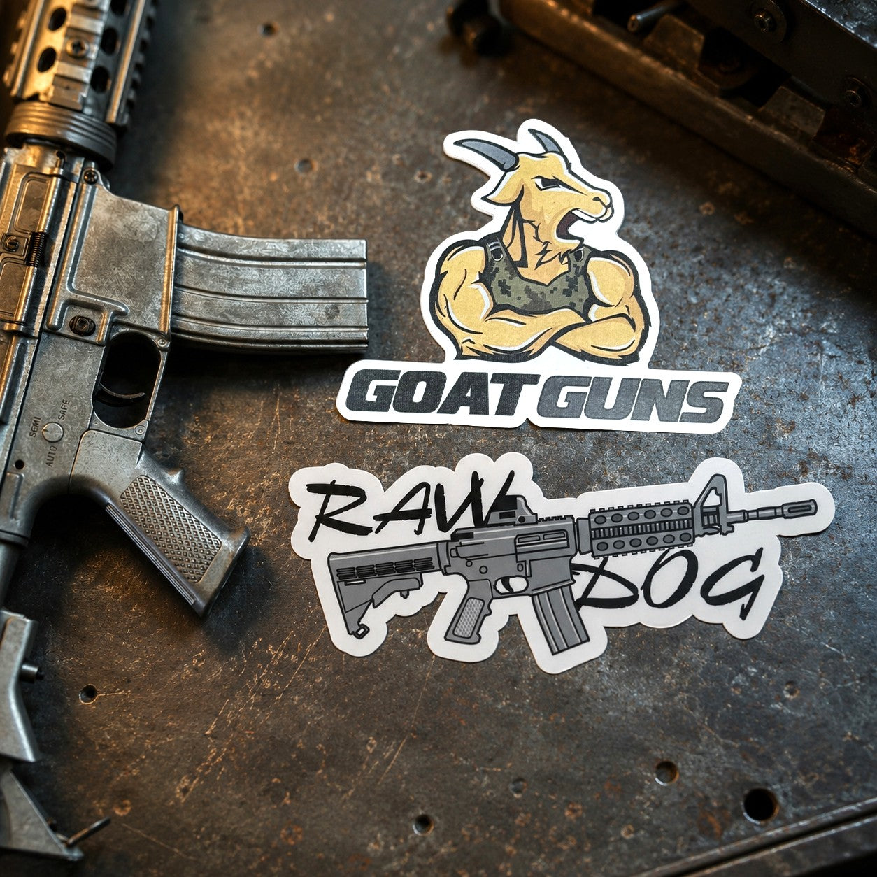 AR15 Model - Raw Diecast