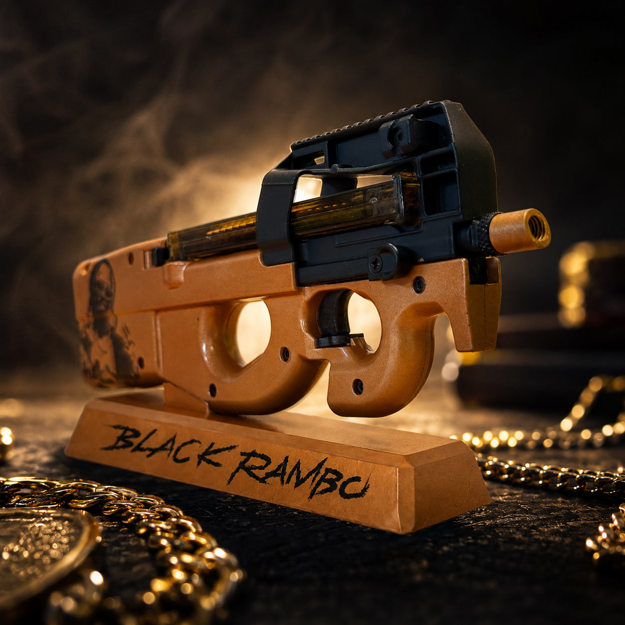 Black Rambo P90 Model Limited Edition
