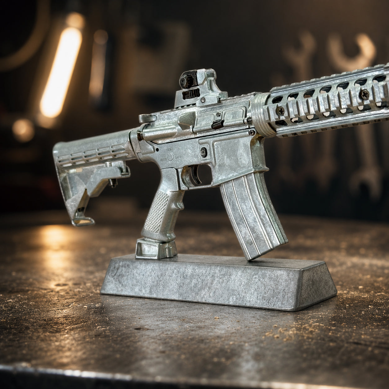 AR15 Model - Raw Diecast