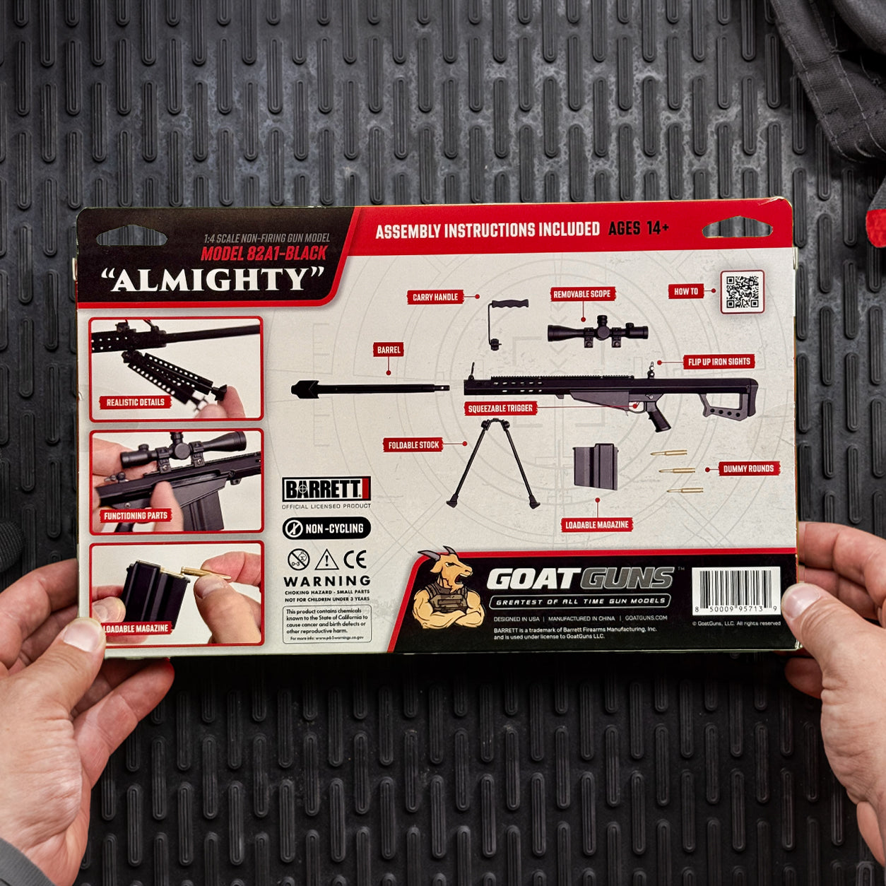BARRETT 50cal Model - Black