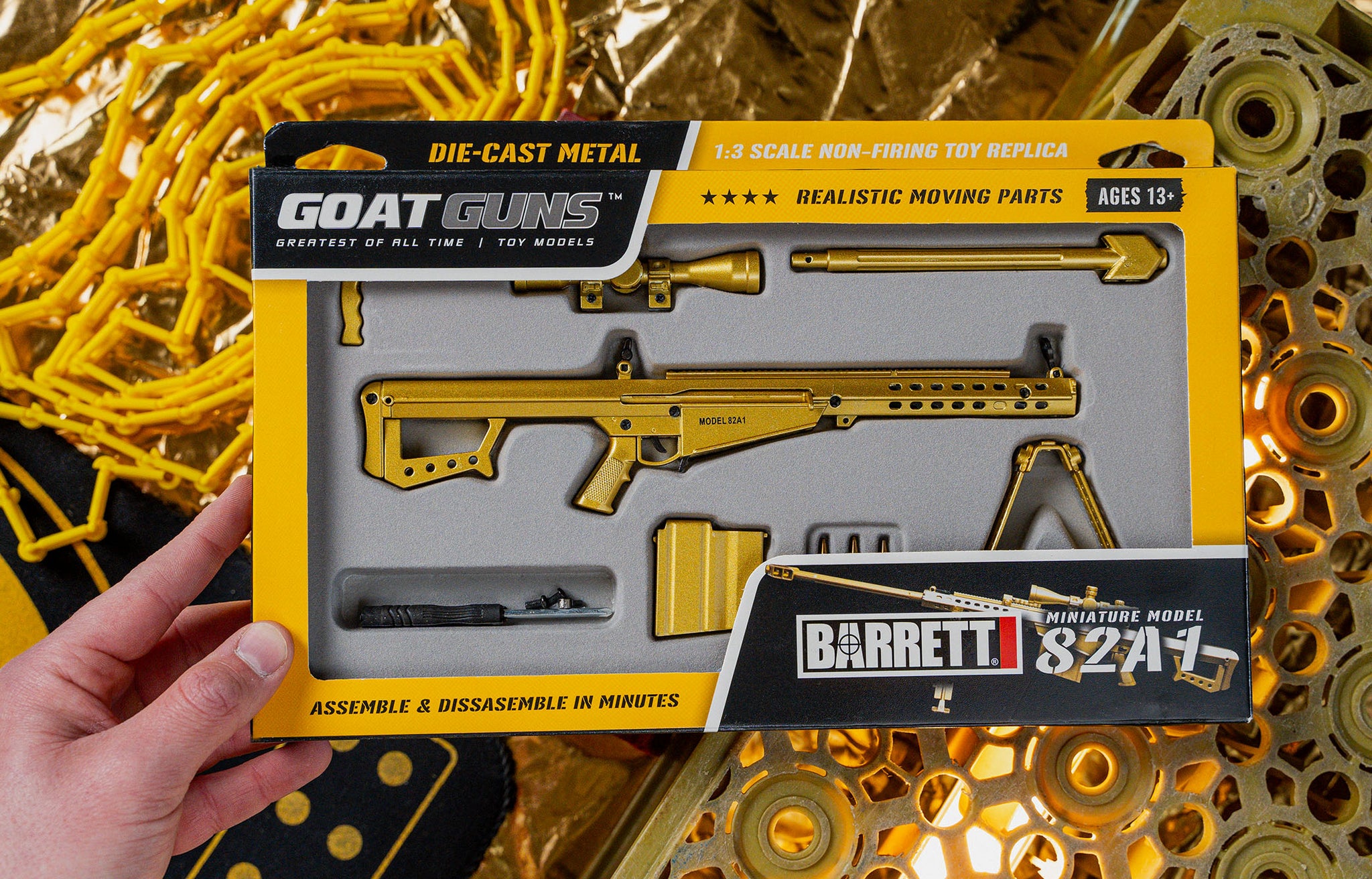 BARRETT 50cal Model - Gold