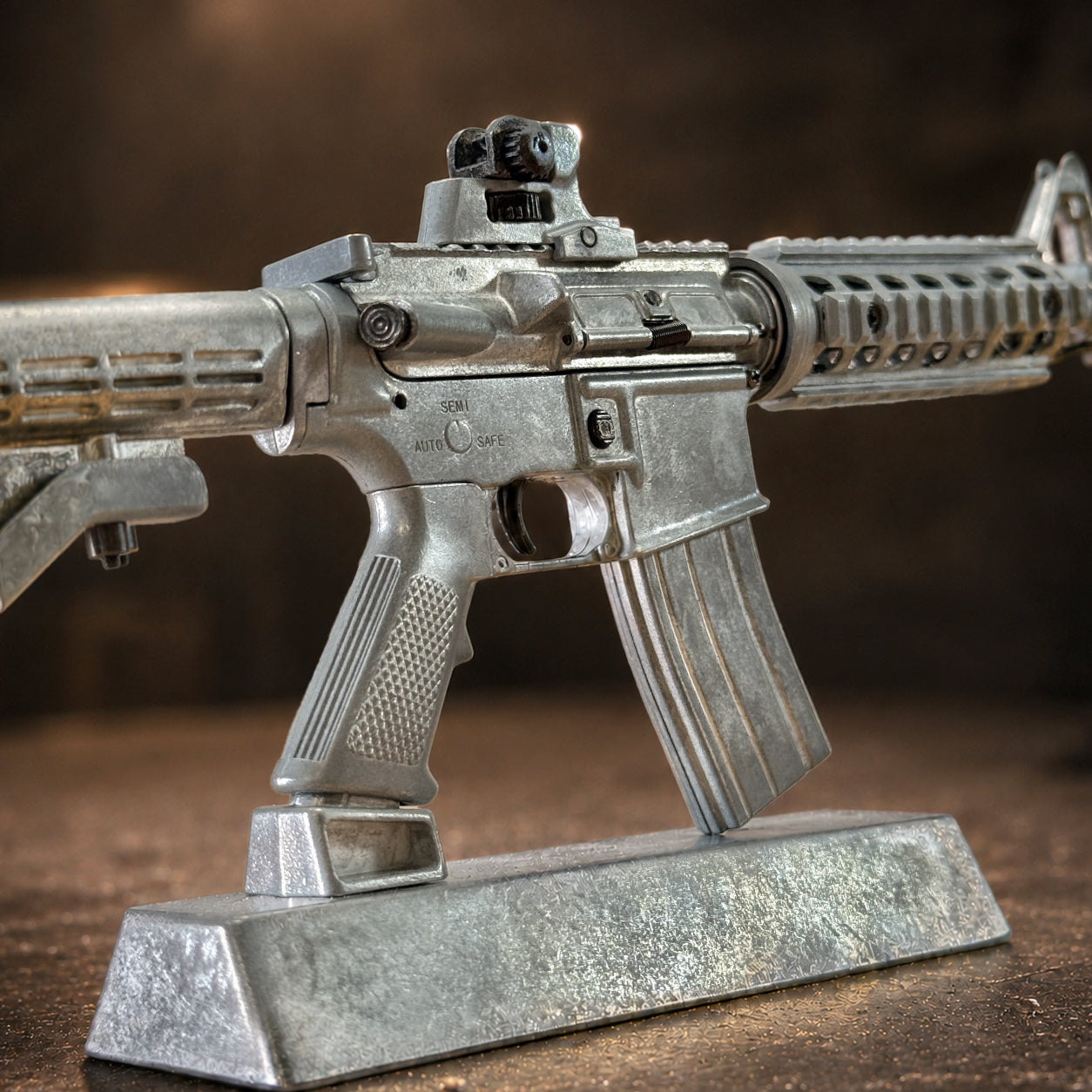 AR15 Model - Raw Diecast