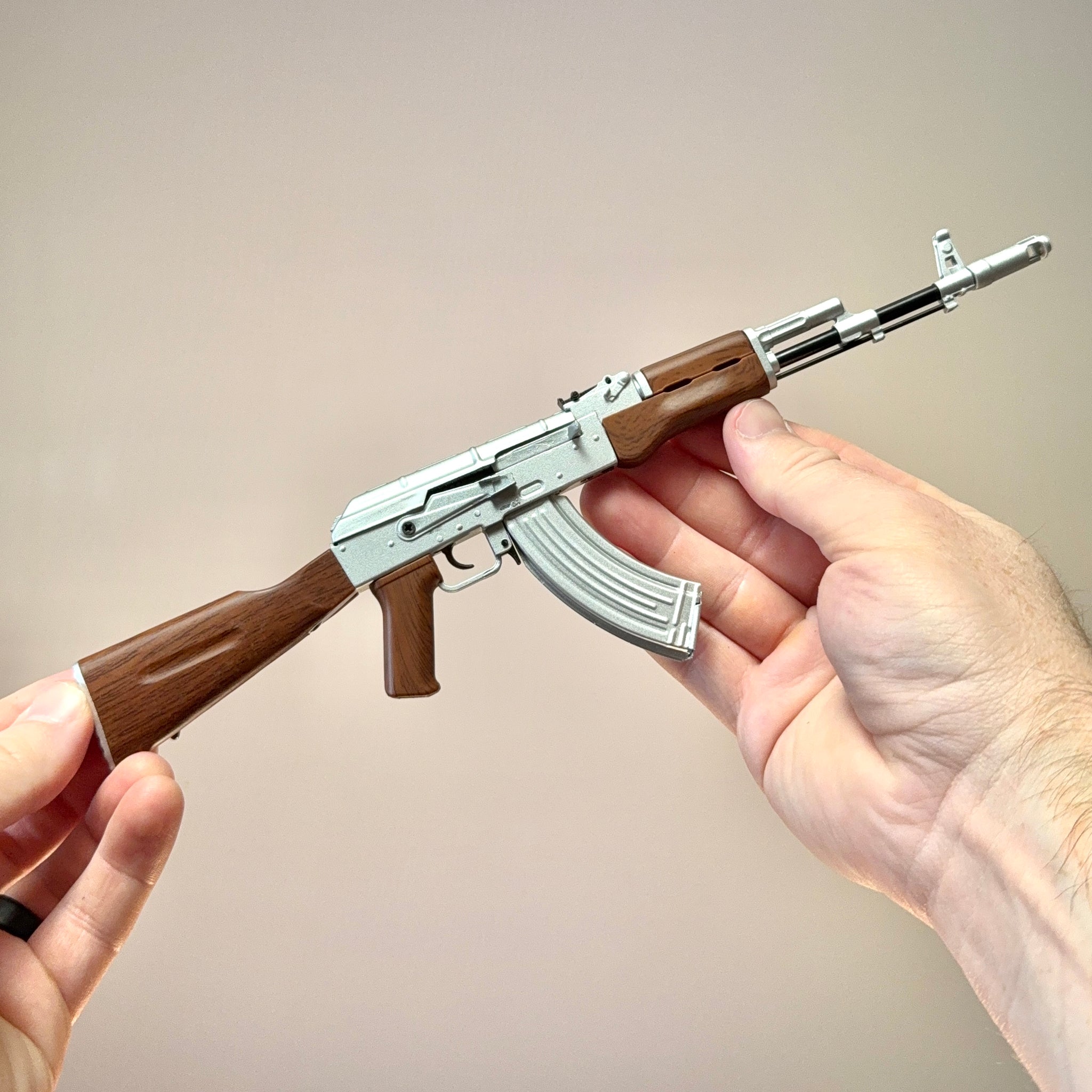 Silver AK-47 Limited Edition Model