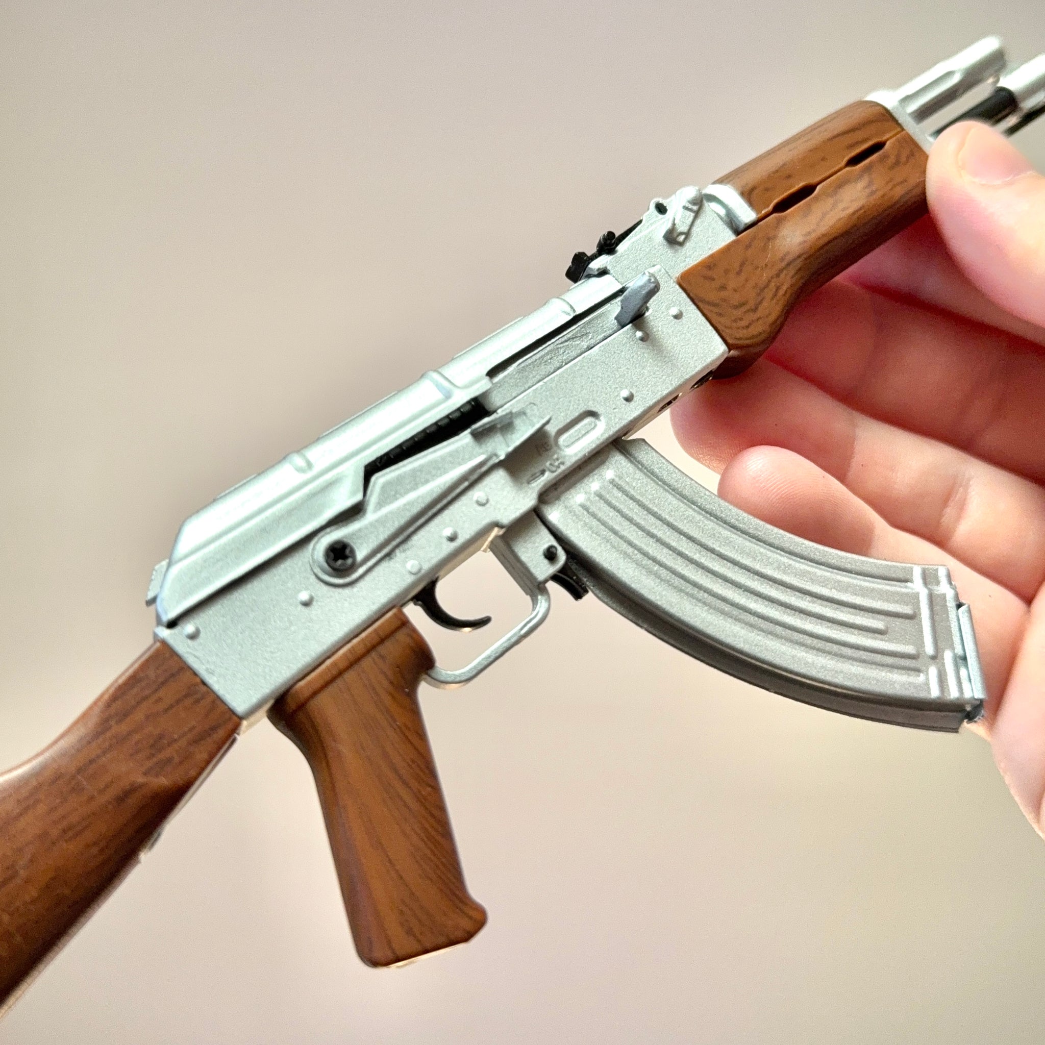 Silver AK-47 Limited Edition Model