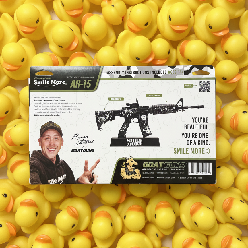 AR15 'Smile More' Model - Roman Atwood
