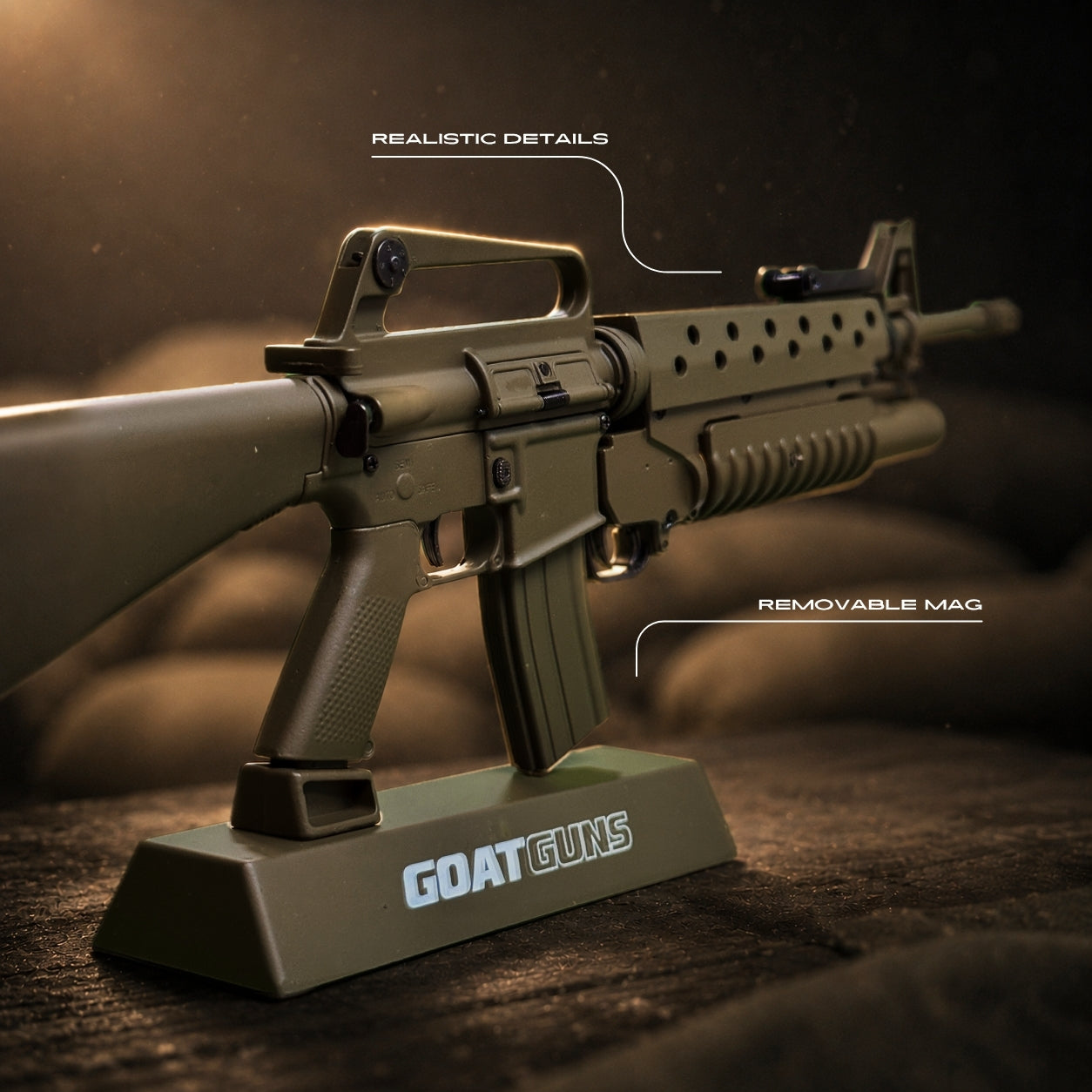 M16 Grenadier Model - Green