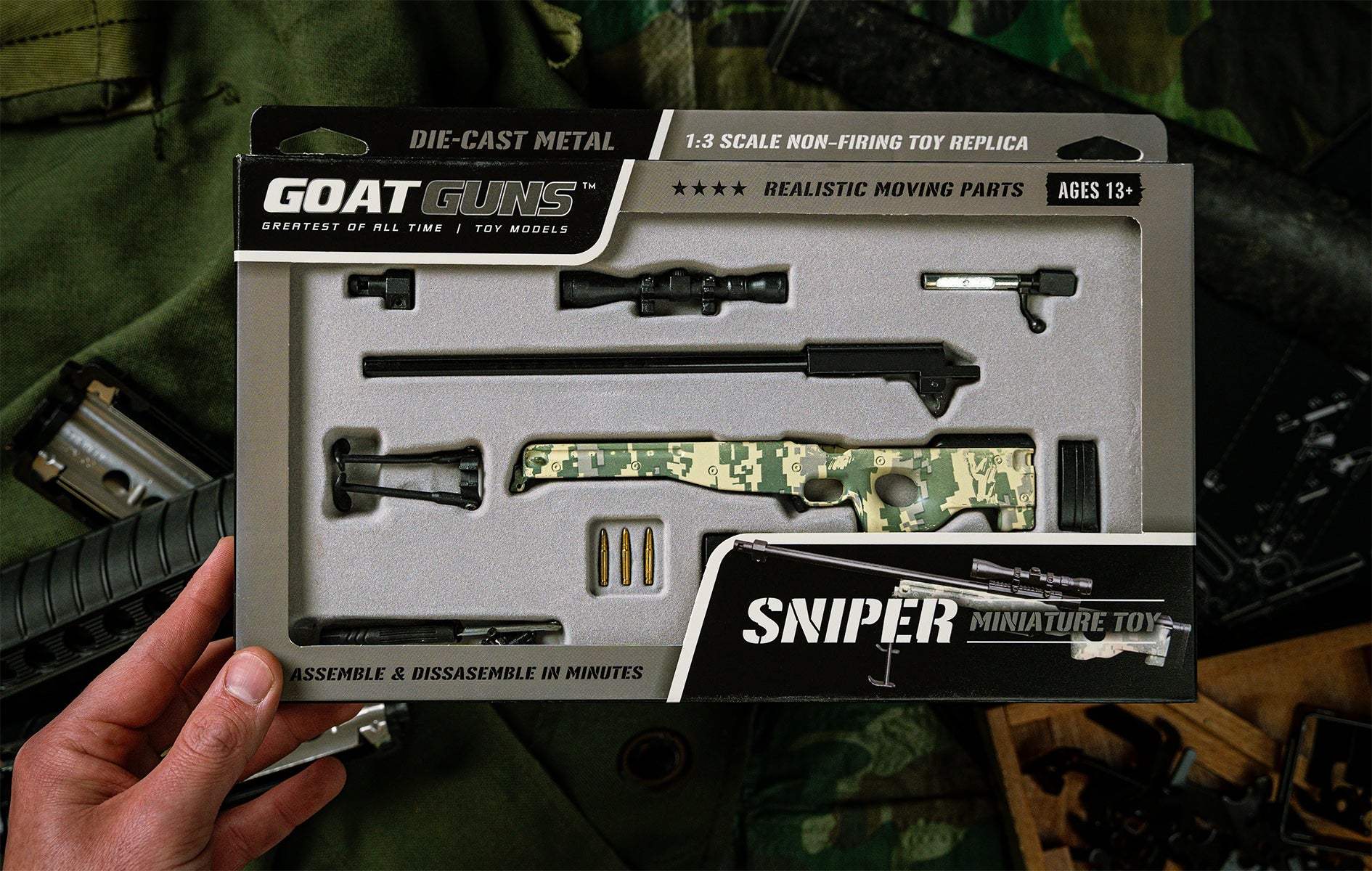 Sniper Scale Model - Camo