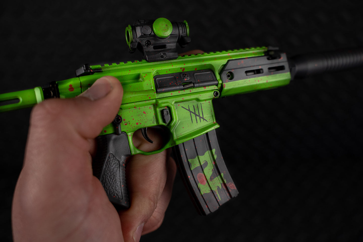 Mini SIG MCX® Scale Model- ZOMBIE Rare Edition