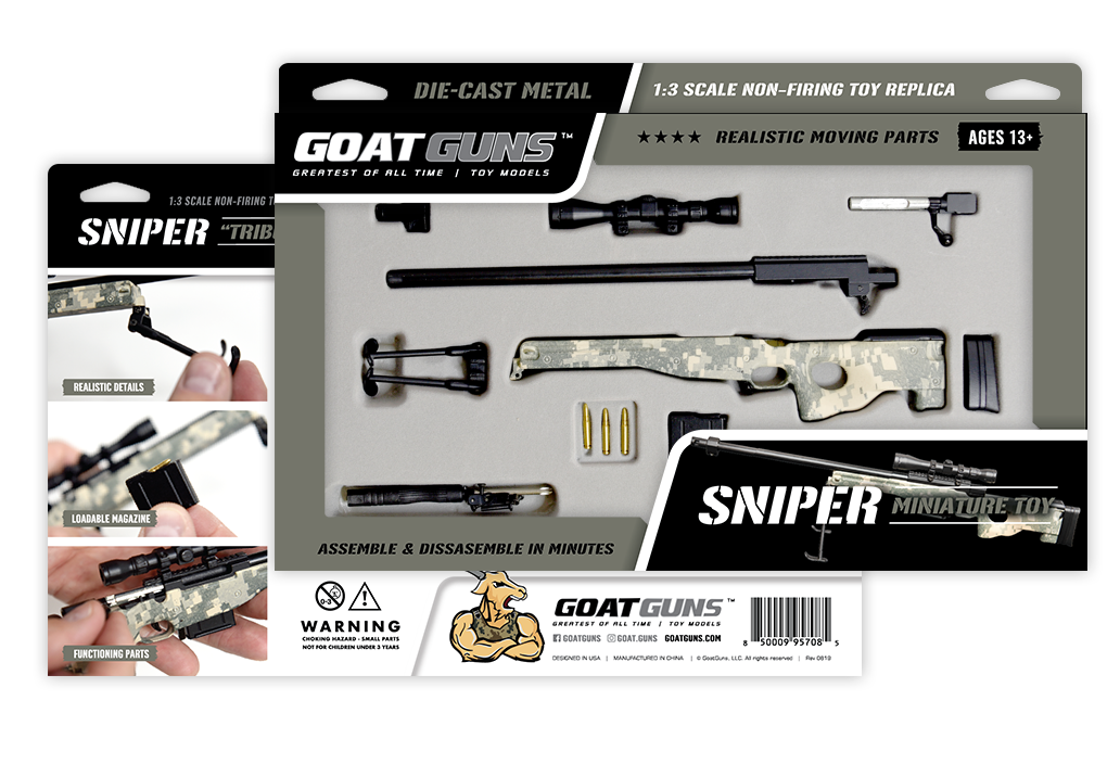 Sniper Scale Model - Camo