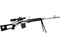 SVD 1:4 Scale Model Silver - Limited Edition